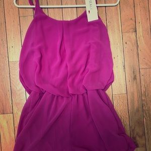 NWT pink romper